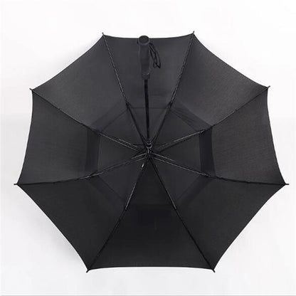 Reflective Auto Open Golf Umbrella - 58" Arc