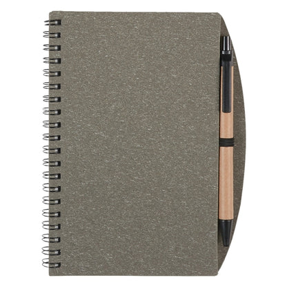 5" x 7" Eco-Inspired Spiral Notebook & Pen