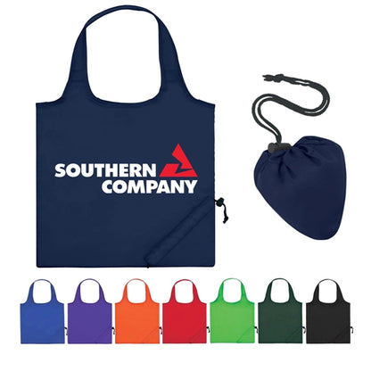 Foldable Drawstring Tote Bag