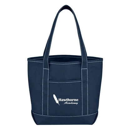Small Cotton Canvas Yacht Tote Bag