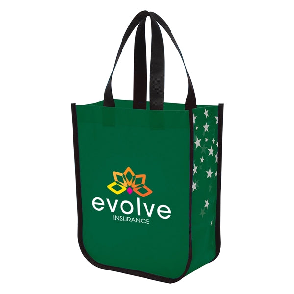 Star Struck Laminated Non-Woven Tote Bag