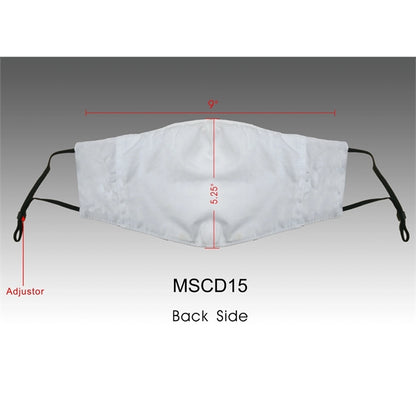 4-Layer Adjustable Full Color Cotton Safety Face Mask