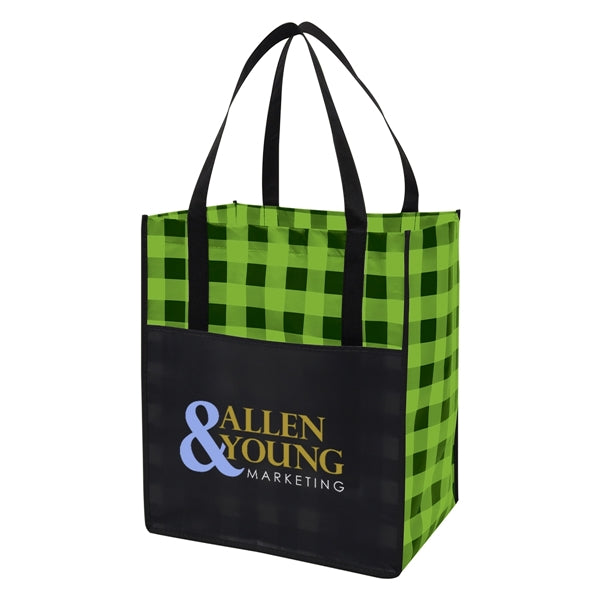 Northwoods Laminated Non-Woven Tote Bag