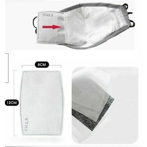 Full Color 2 Layer w/ Head Strap Safety Face Masks
