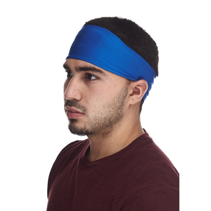 Lycra Elastic Sports Headband w/ Custom Logo Stretchy Fit