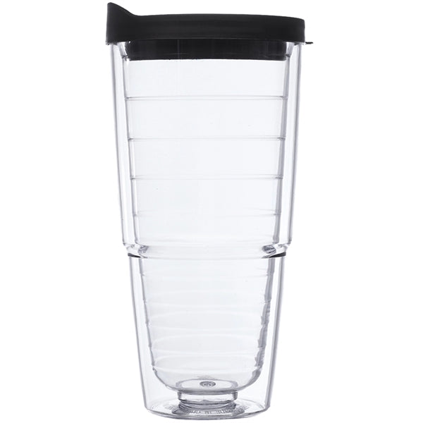 24 oz Double Wall Acrylic Tumbler w/ Custom Logo Spill Proof