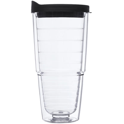 24 oz Double Wall Acrylic Tumbler w/ Custom Logo Spill Proof