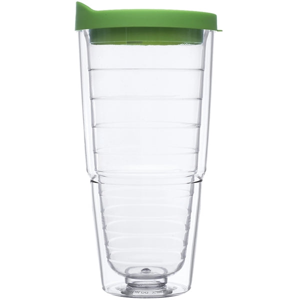 24 oz Double Wall Acrylic Tumbler w/ Custom Logo Spill Proof