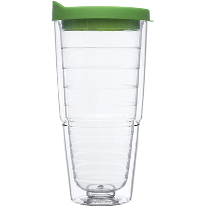24 oz Double Wall Acrylic Tumbler w/ Custom Logo Spill Proof