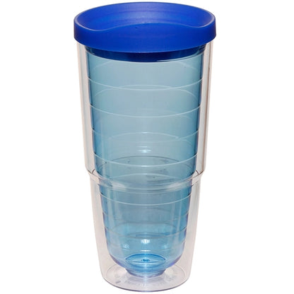 24 oz Foggy Double Wall Acrylic Tumbler w/ Custom Imprint