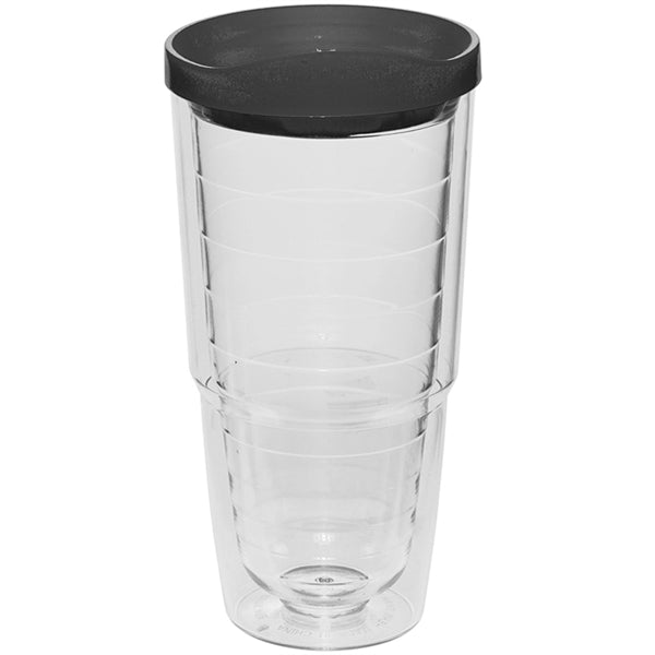 24 oz Foggy Double Wall Acrylic Tumbler w/ Custom Imprint