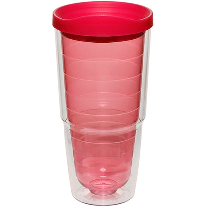 24 oz Foggy Double Wall Acrylic Tumbler w/ Custom Imprint