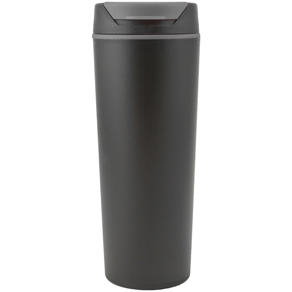 18 Oz Plastic Tumbler w/ Color Accent Flip top & Custom Logo