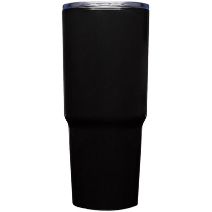 32 oz Double Wall Plastic Tumbler w/ Matching Slide Lid