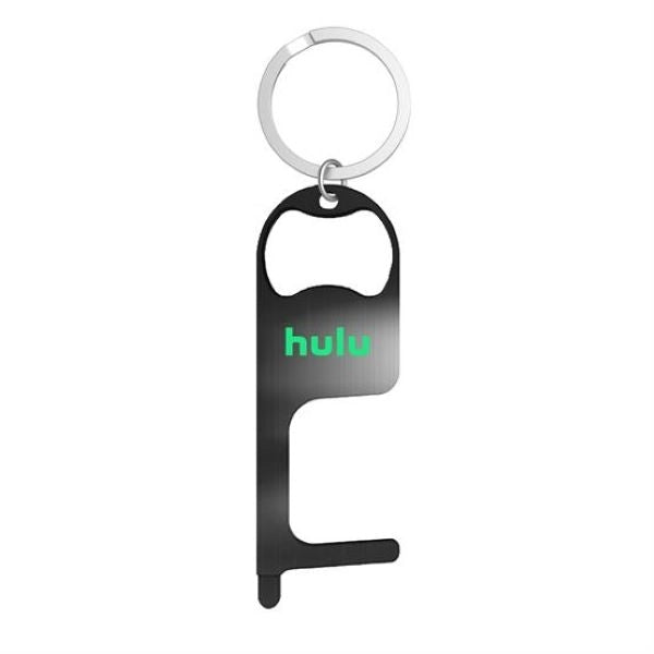 Stainless Steel No Touch Tool With Stylus And Bottle Opener