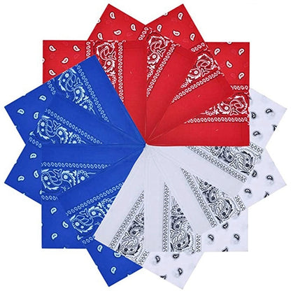 22x22 inch 100% Cotton Bandana