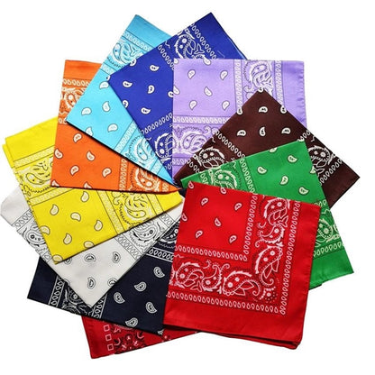 22x22 inch 100% Cotton Bandana