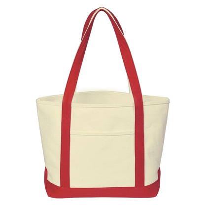 Medium Starboard Cotton Canvas Tote Bag
