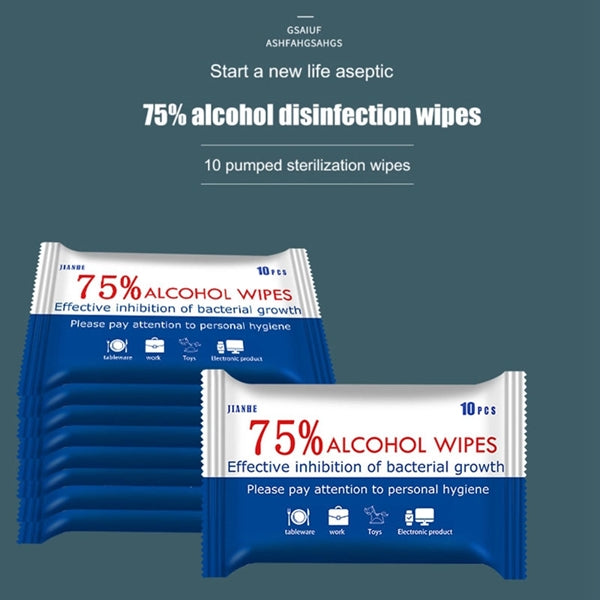 Hand Sanitizer 75% Alcohol Cotton Wet Wipes