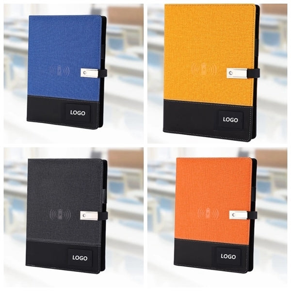 Notebook With 8000mAh Powerbank And 8G Flash Driver