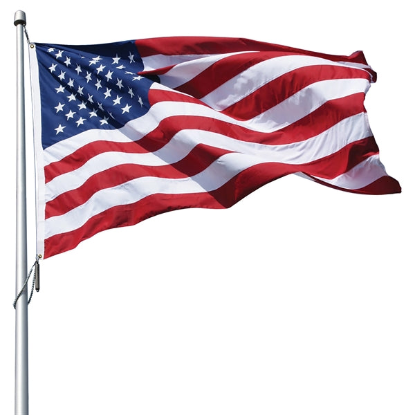 4' x 6' 2-ply Polyester U.S. Flag with H/G (Imported)