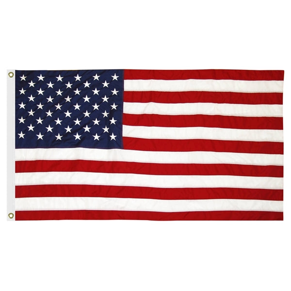 2' x 3' U.S. Cotton Flag w/ Heading & Grommets