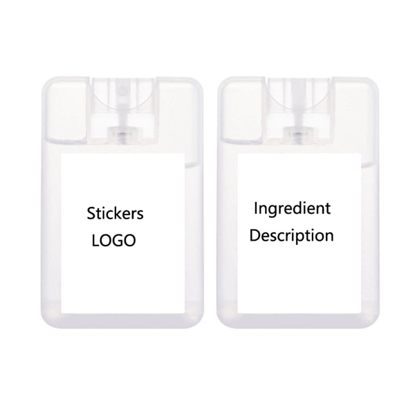 20ml Portable Mini Credit Crad Hand Sanitizer Spray