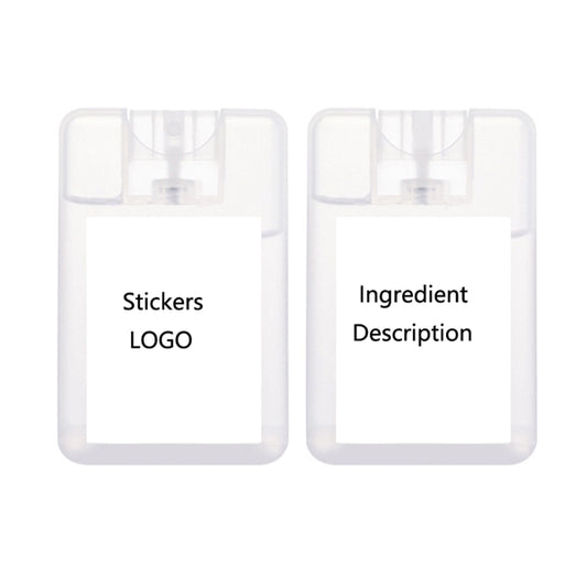 20ml Portable Mini Credit Crad Hand Sanitizer Spray