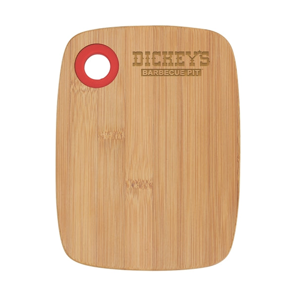 Small Bamboo Cutting Board with Silicone Ring