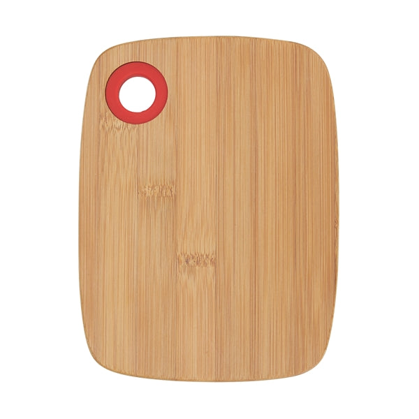 Small Bamboo Cutting Board with Silicone Ring