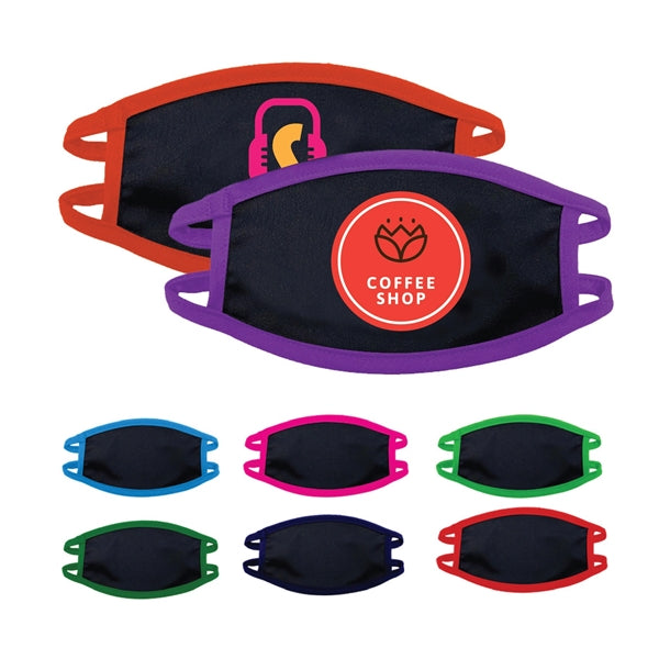 Youth 3-Ply Full Color Polyester Face Mask