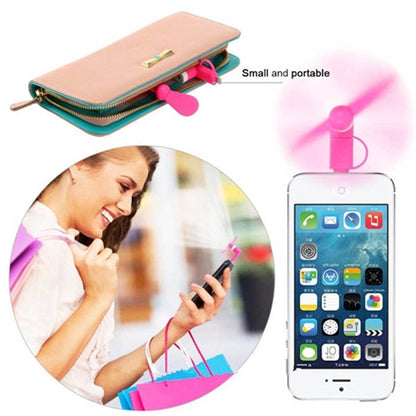 2-in-1 USB Powered Flexible Mini Cell Phone Fan