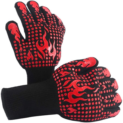 Silicone Non-Slip BBQ Gloves