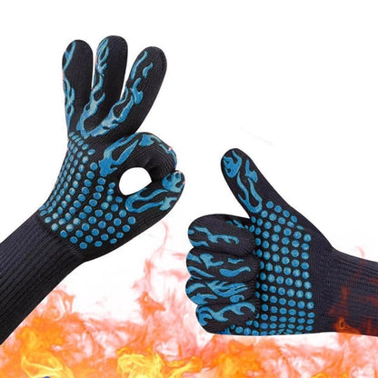 Silicone Non-Slip BBQ Gloves