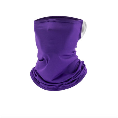 Ice silk neck gaiter face mask