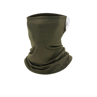 Ice silk neck gaiter face mask