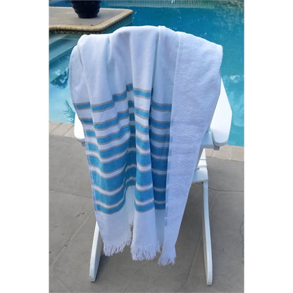 36x70 Turkish Beach Towel With Fringes