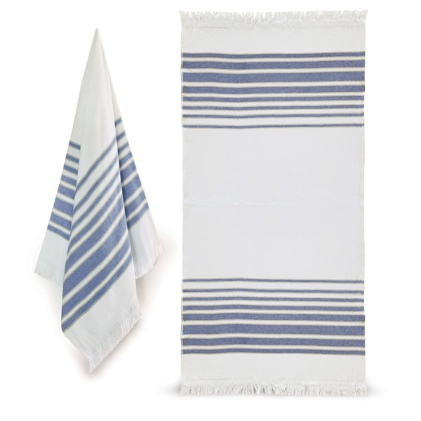 36x70 Turkish Beach Towel With Fringes