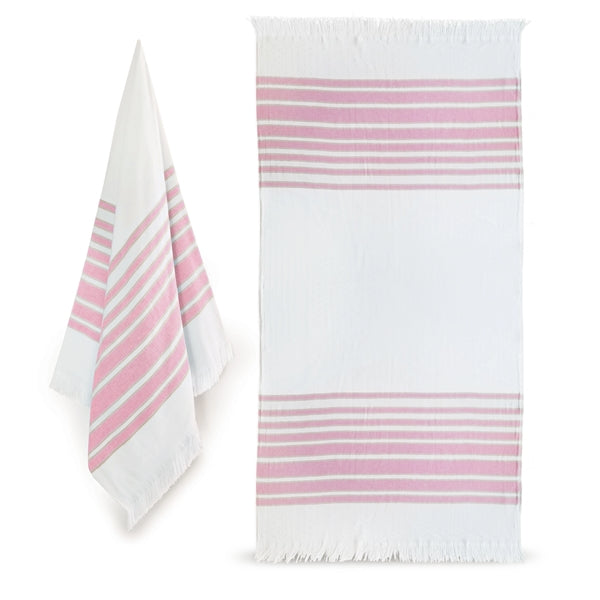 36x70 Turkish Beach Towel With Fringes