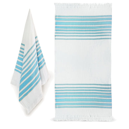 36x70 Turkish Beach Towel With Fringes