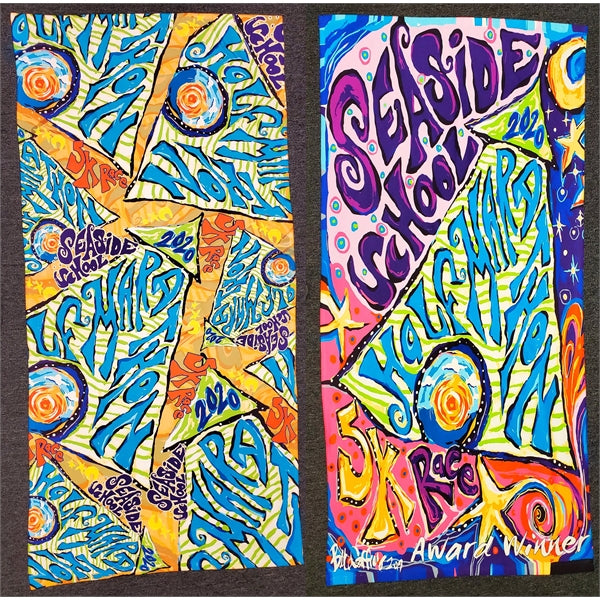 30x60 Full Color/Edge Beach Towel Sublimation