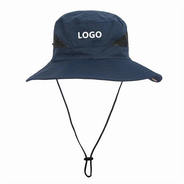 UV Protection Bucket Sun Hats Mesh Wide Bri