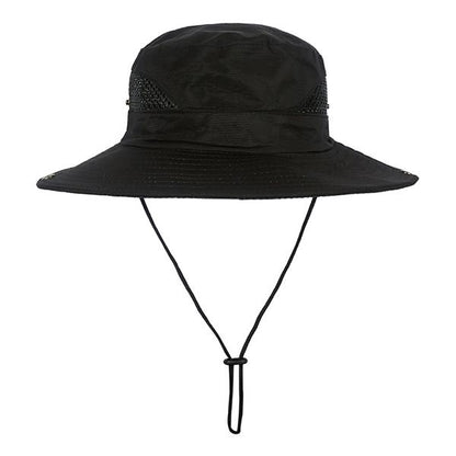 UV Protection Bucket Sun Hats Mesh Wide Bri
