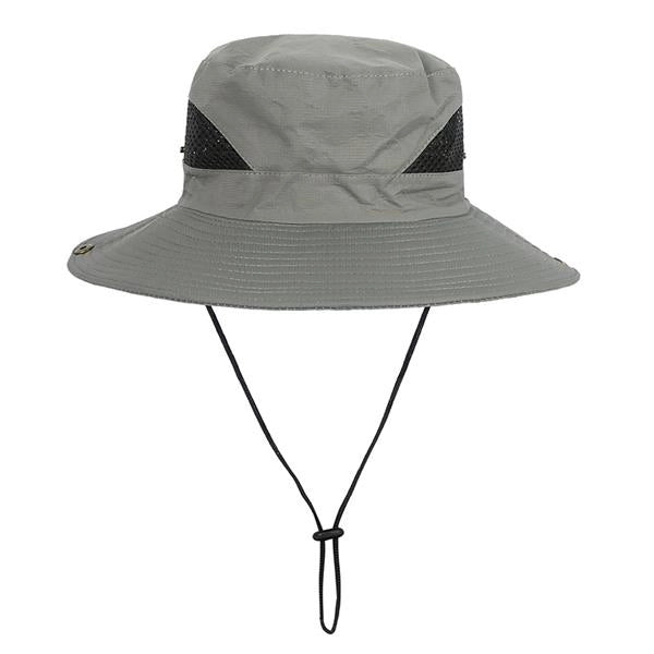 UV Protection Bucket Sun Hats Mesh Wide Bri