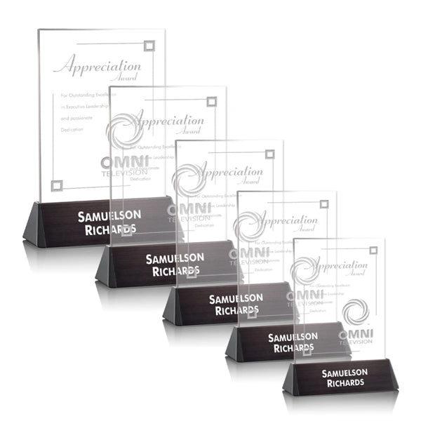Sierra Rectangle Award - Black