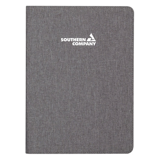 Heathered Padfolio with writing pad