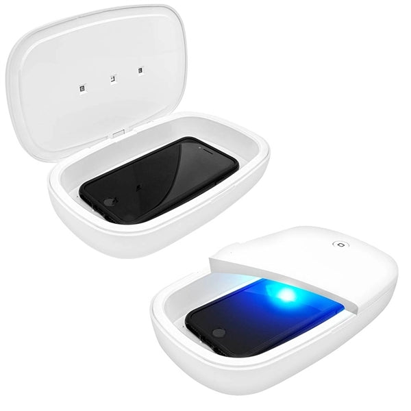 HD-100 UV Light Phone Sanitizer Case With Multi-Device Capac