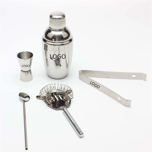 5 Piece Bartender Kit