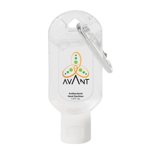1.8 OZ. HAND SANITIZER WITH CARABINER