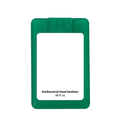 Handy 0.66 ounce squared sanitizer